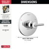 Monitor&reg; 14 Series Valve Only Trim