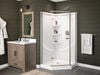 38" Frameless Neo Angle Shower Enclosure