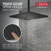 Raincan Shower Head with Shower Arm Bundle - Square