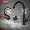 Single Handle Pull-Down Kitchen Faucet