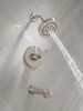 Widespread Lavatory Faucet with 14 Series Tub Shower Trim and Bathroom Accessories Bundle