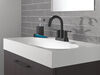 Two Handle Centerset Pull-Down Bathroom Faucet