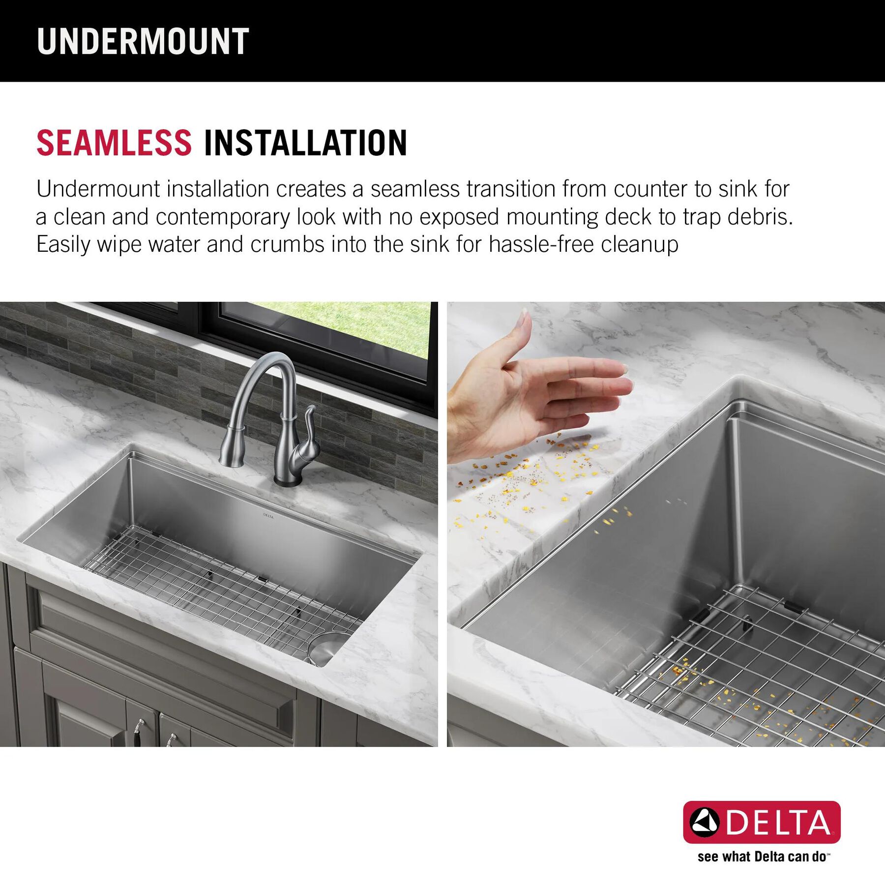 32&rdquo; Workstation Kitchen Sink Undermount Stainless Steel Single Bowl with WorkFlow&trade; Ledge and Accessories