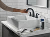 Two Handle Widespread Pull-Down Bathroom Faucet