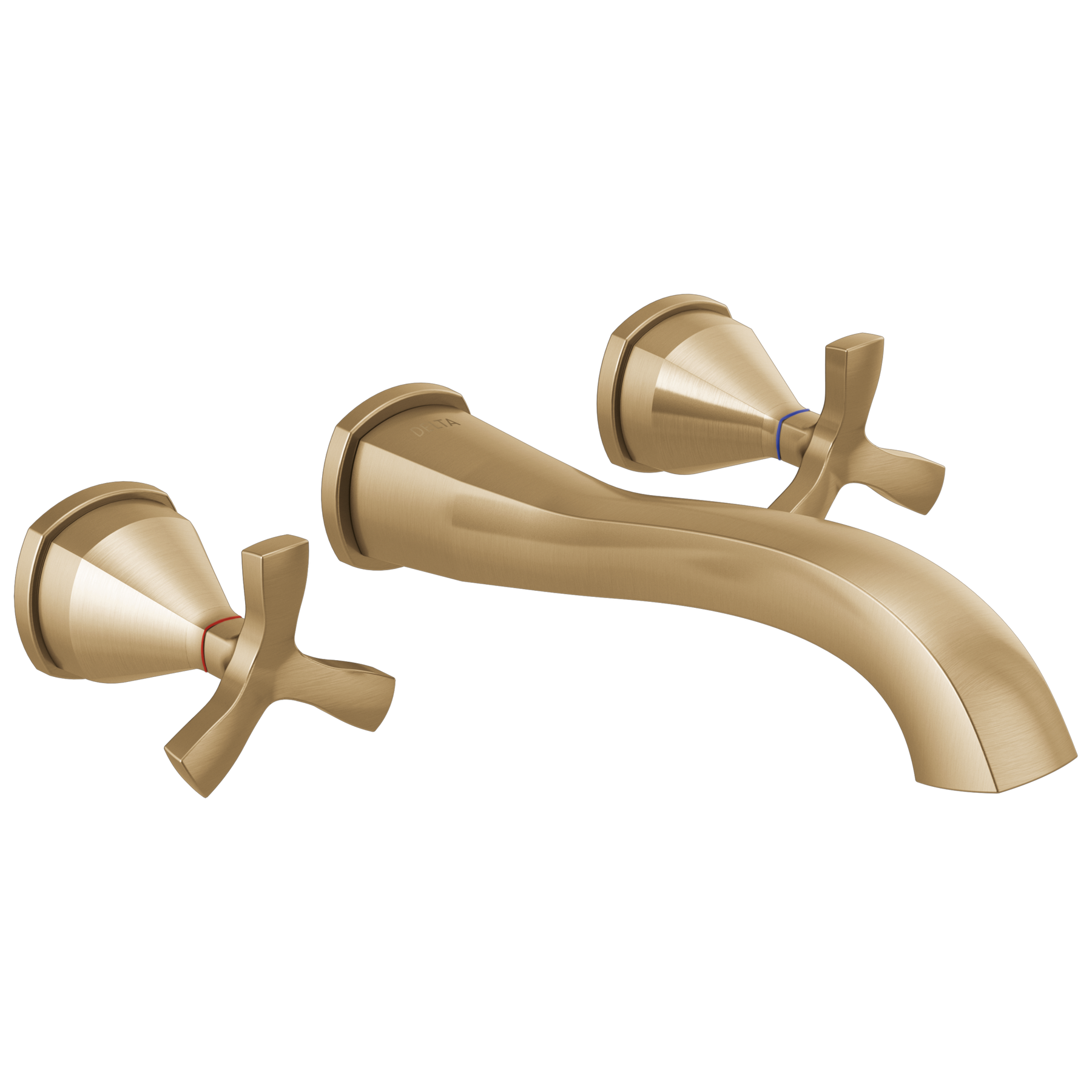 Two Handle Wall Mount Bathroom Faucet Trim