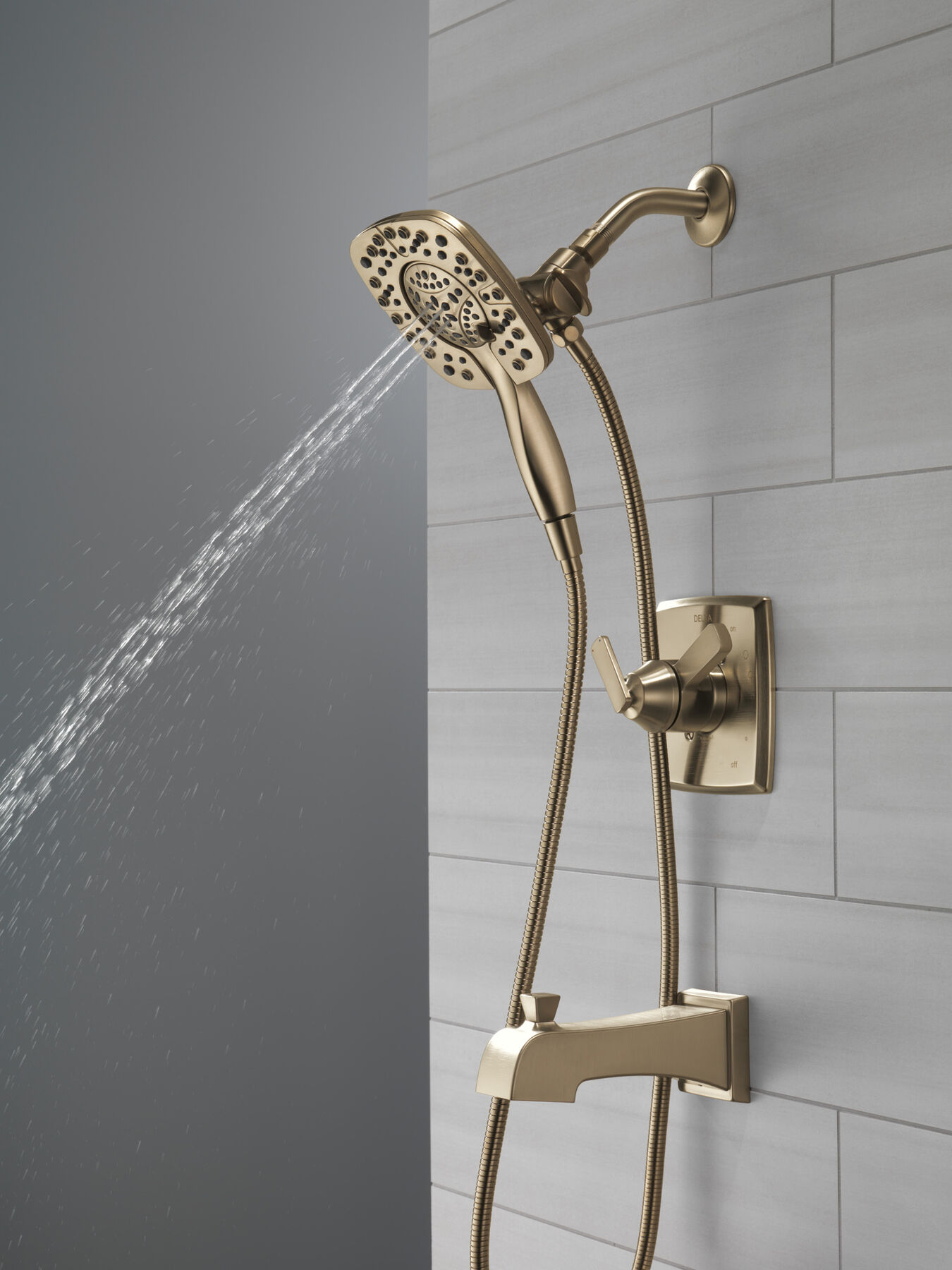 Monitor&reg; 17 Series Shower Trim with In2ition&reg; Two-in-One Shower