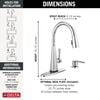 Touch2O Pull-Down Kitchen with Soap Disp Bundle