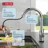 Touch<sub>2</sub>O&reg; Technology Kitchen Faucet with Touchless Technology