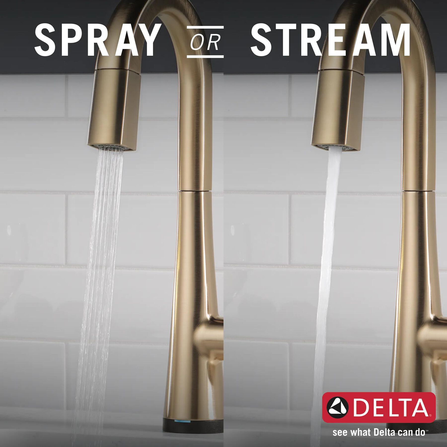 Single Handle Pull-Down Bar/Prep Faucet with Touch<sub>2</sub>O&reg; Technology