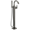 Single Handle Floor Mount Tub Filler Trim (Recertified)