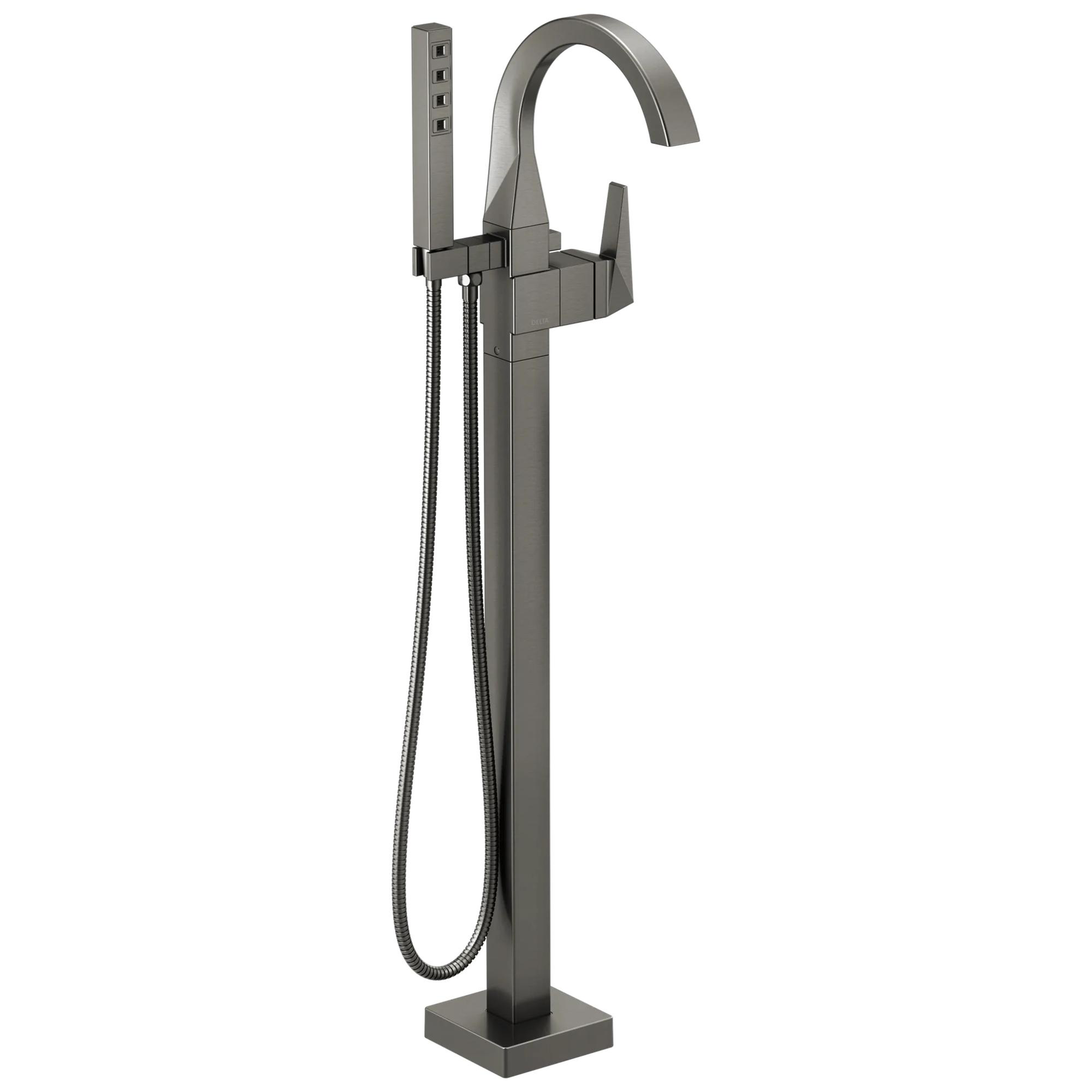 Single Handle Floor Mount Tub Filler Trim (Recertified)