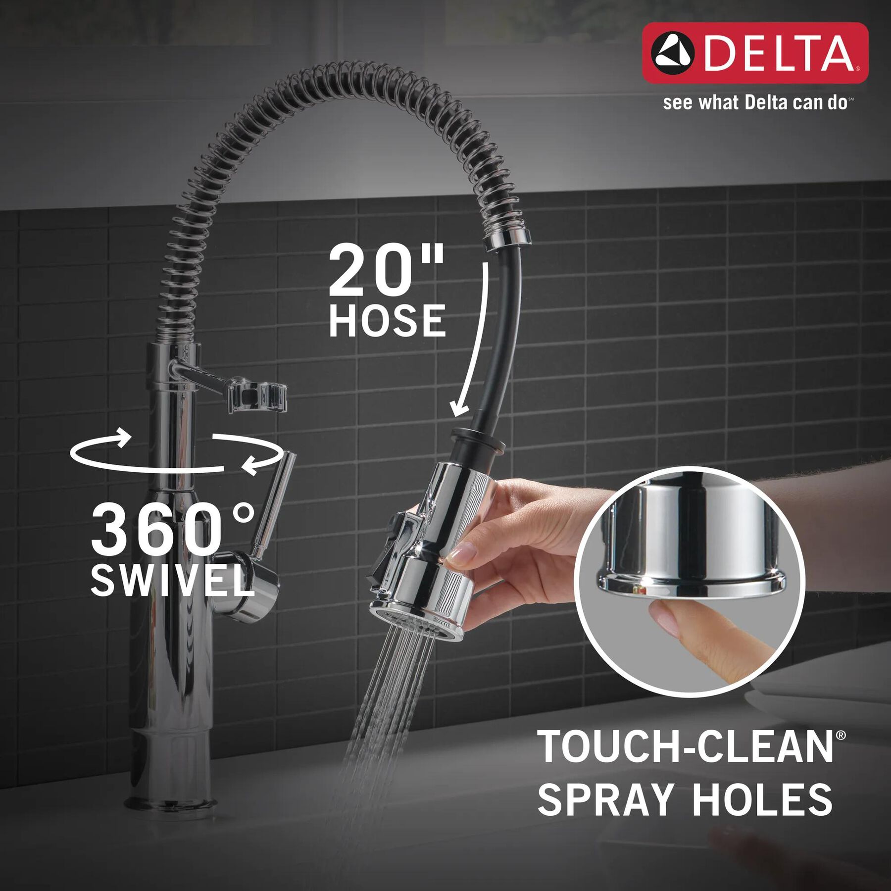 Pull-Down Kitchen Faucet (Recertified)