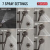 7-Setting Cleaning Slide Bar Shower 1.75 (Recertified)