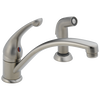 Single Handle Kitchen Faucet with Spray