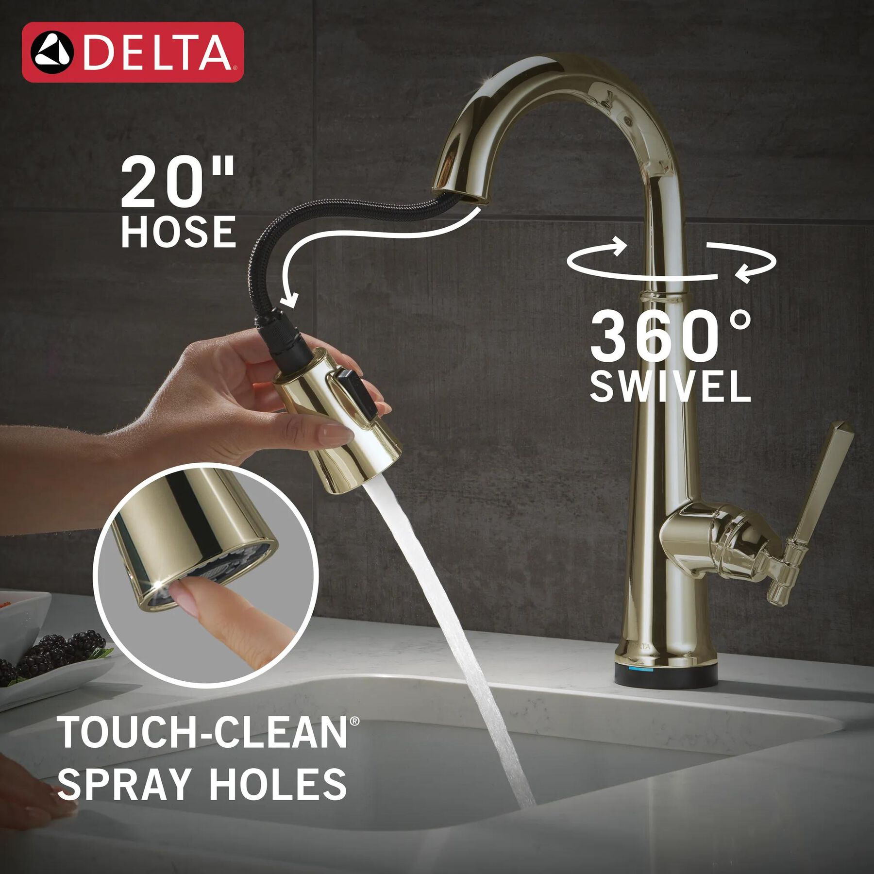 Touch2O&reg; Bar / Prep Faucet with Touchless Technology