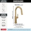 Single Handle Pull-Down Bar/Prep Faucet