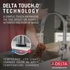 Single Handle Pull-Down Kitchen Faucet with Touch<sub>2</sub>O&reg; Technology