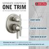 17S Integrated Diverter Trim - 3 Setting