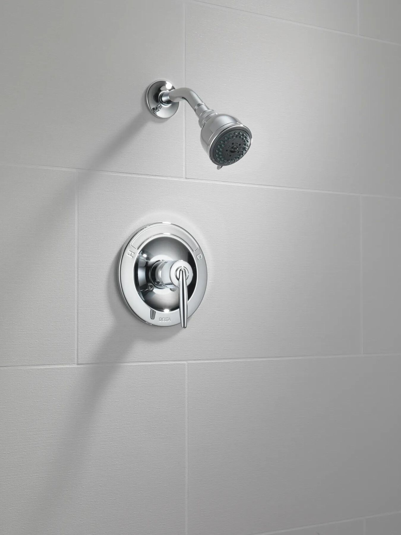 In-Wall Shower Only - Stick Handle; with 3F Shower Head Ceramic Valve System
