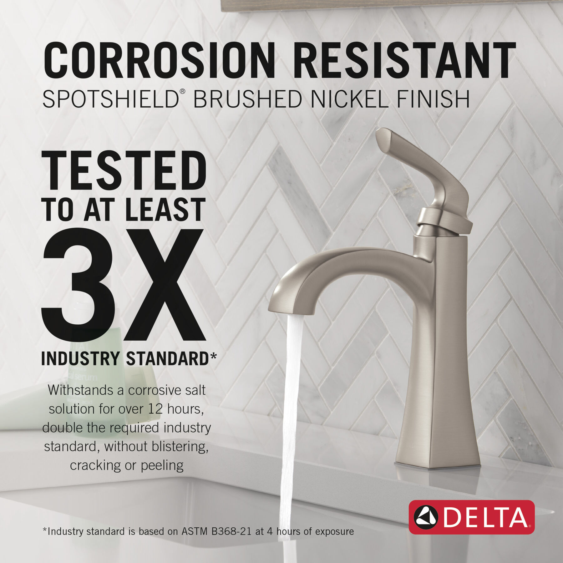 Single Handle Lavatory Faucet with 14 Series Tub Shower Trim Bundle
