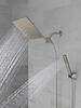 Monitor 14 Series Shower Trim with 10-Inch Raincan Combination Showerhead Bundle