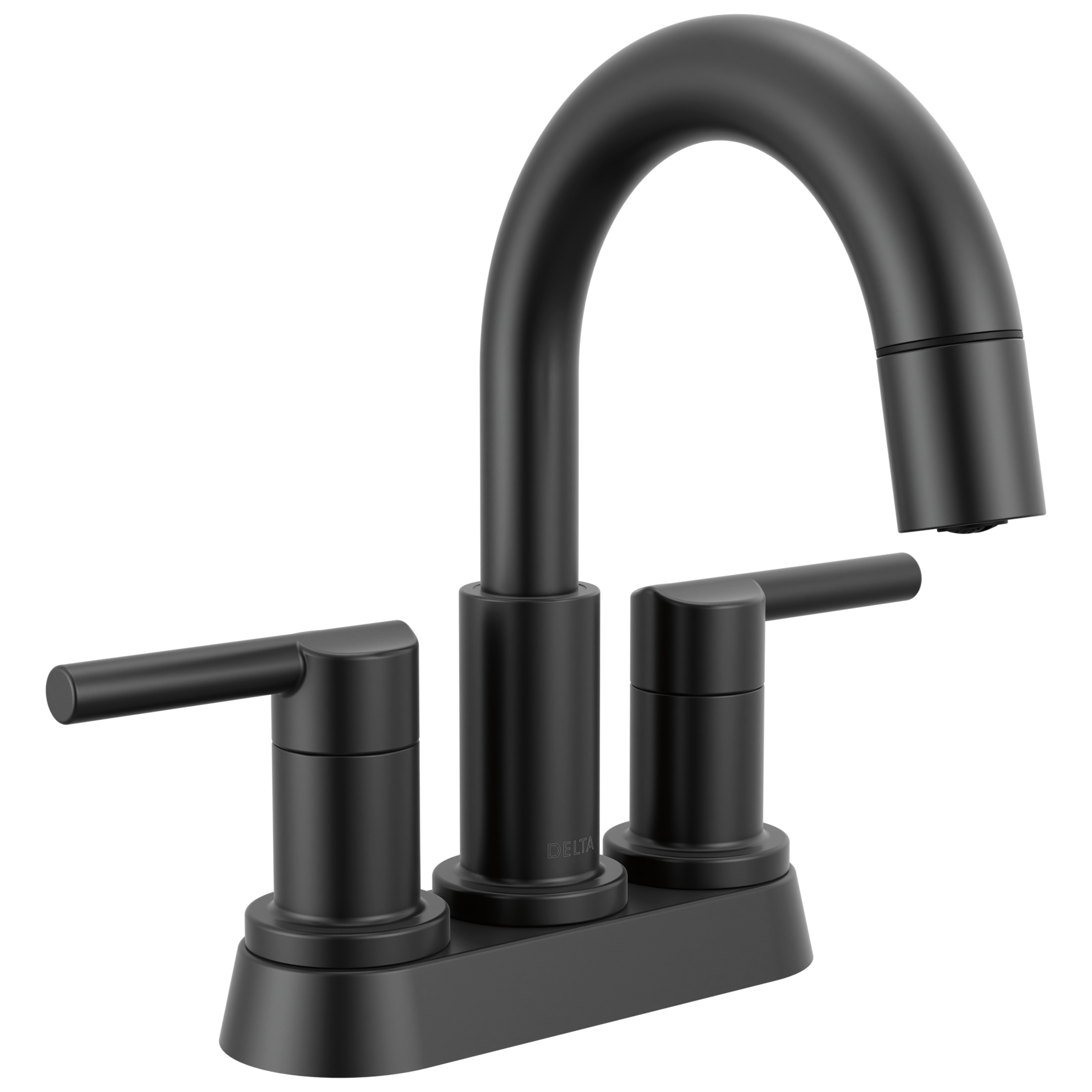 Two Handle Centerset Pull-Down Bathroom Faucet