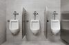 Electronic Exposed Urinal Flush Valve with Mechanical Manual Override - Solar Operated