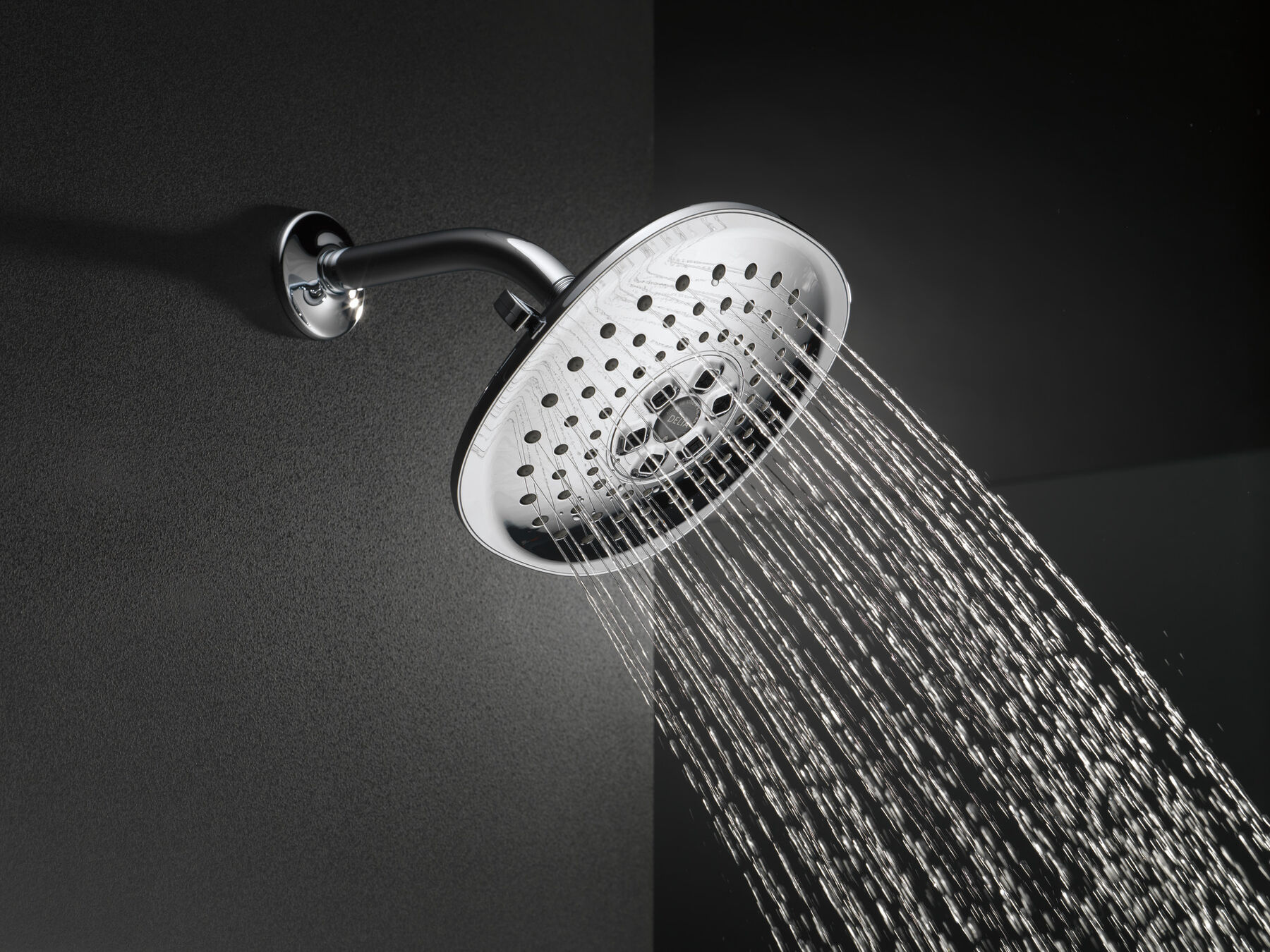 H<sub>2</sub>Okinetic&reg; 3-Setting Raincan Shower Head