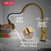 Single-Handle Pull-Down Kitchen Faucet with Touch<sub>2</sub>O&reg; Technology