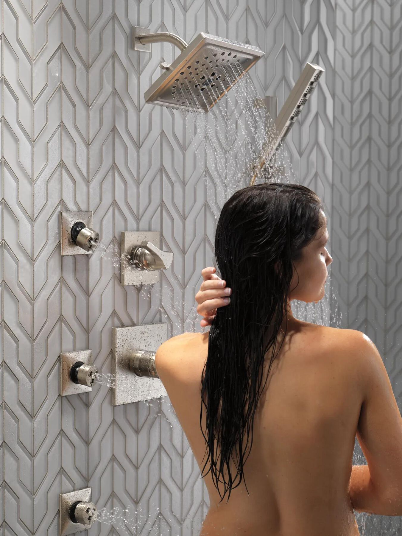 Square Wall Elbow for Hand Shower