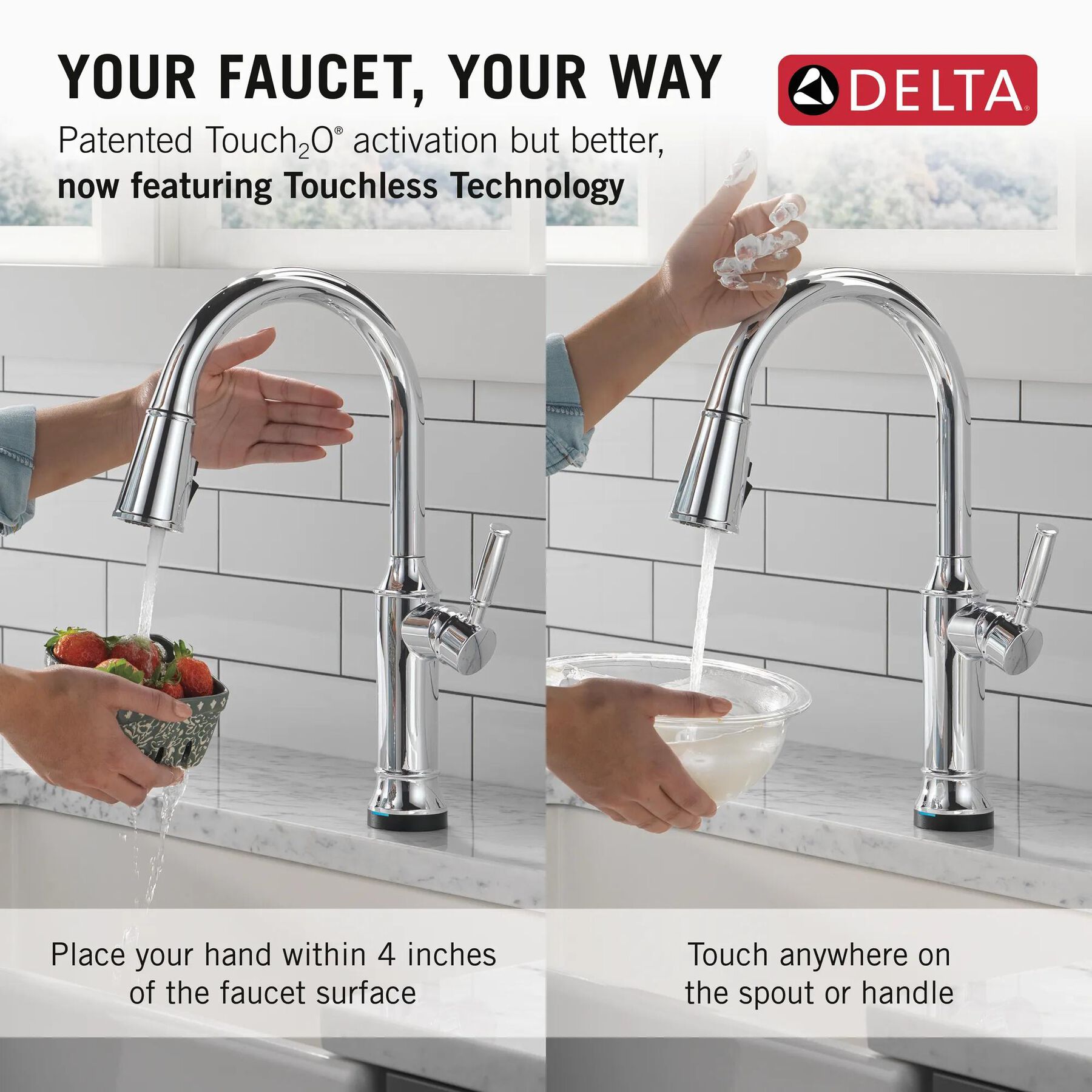 Pull-Down Kitchen Single Handle with Soap Dispenser Bundle