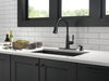 Single Handle Pull-Down Kitchen Faucet with Soap Dispenser and ShieldSpray&reg; Technology
