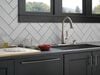 Single Handle Pull-Down Kitchen Faucet with Touch2O&reg; Technology and Soap Dispenser