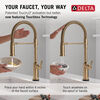 Touch2O&reg; Technology Kitchen Faucet with Touchless Technology