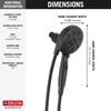 6-Setting SureDock&reg; Magnetic Hand Shower