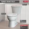 Round Front Dual-Flush Toilet