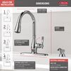 Pull-Down Kitchen Faucet w/Soap (Recertified)