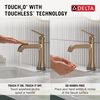Single Handle Bathroom Faucet with Touch20 with Touchless Technology