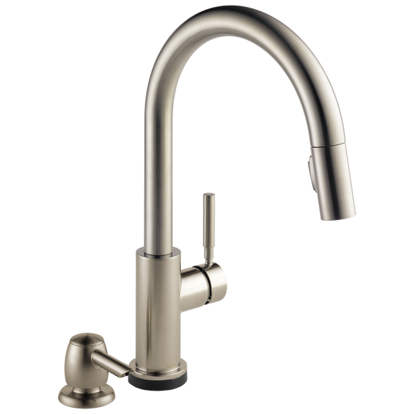 Single Handle Pull-Down Touch<sub>2</sub>O&reg; Technology Kitchen Faucet with Touchless Technology