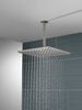 Single-Setting Metal Raincan Shower Head