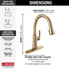 Single Handle Pull-Down Kitchen Faucet