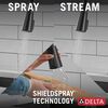Single Handle Pull-Down Touch<sub>2</sub>O&reg; Technology Kitchen Faucet with Touchless Technology and Soap Dispenser