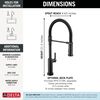 Touch2O&reg; Technology Kitchen Faucet with Touchless Technology