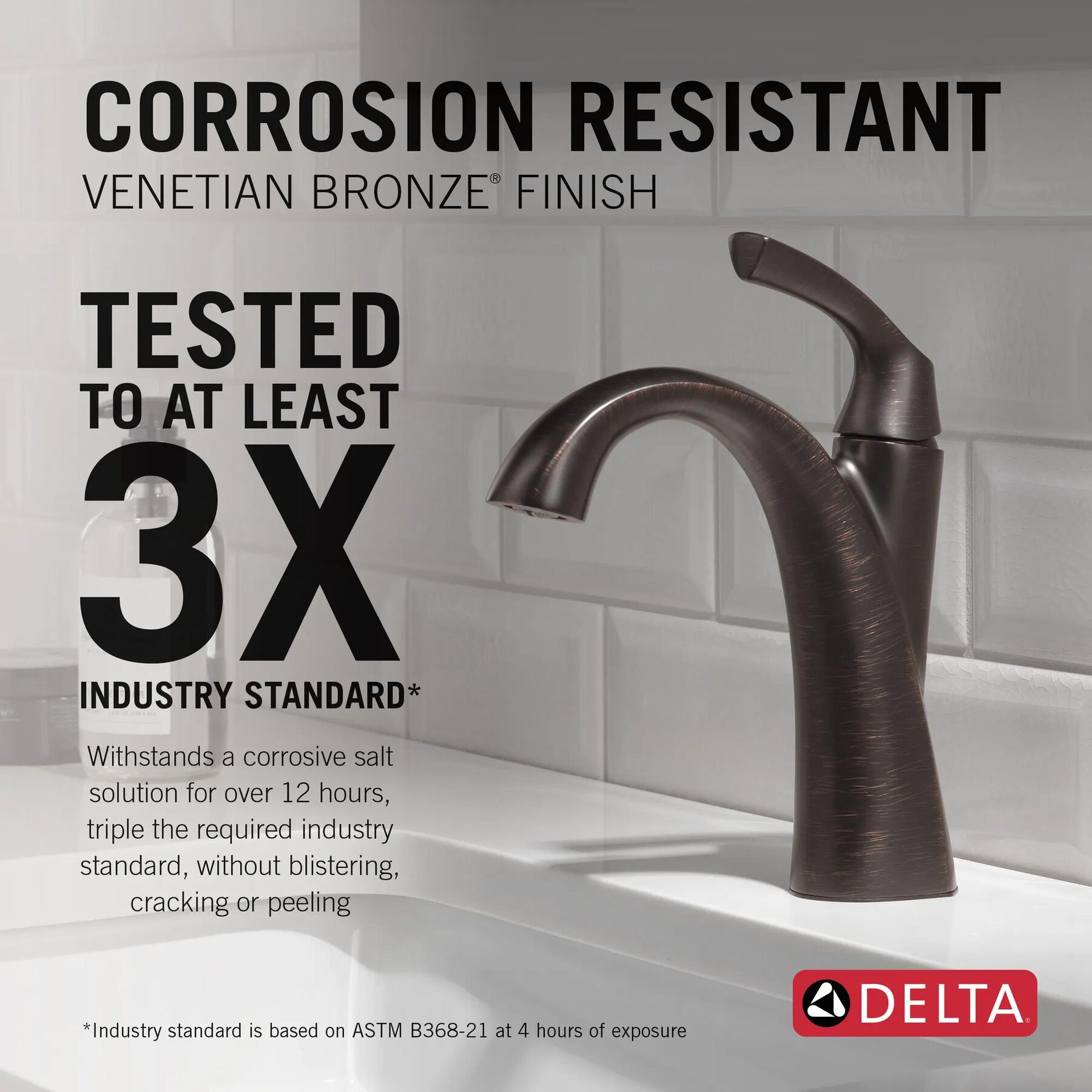 Single Handle Centerset Bathroom Faucet