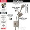 Monitor 14 Series Shower Trim with 5-Setting Combination Showerhead Bundle