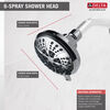 Shower Head 2.5 GPM 6-Setting (Recertified)