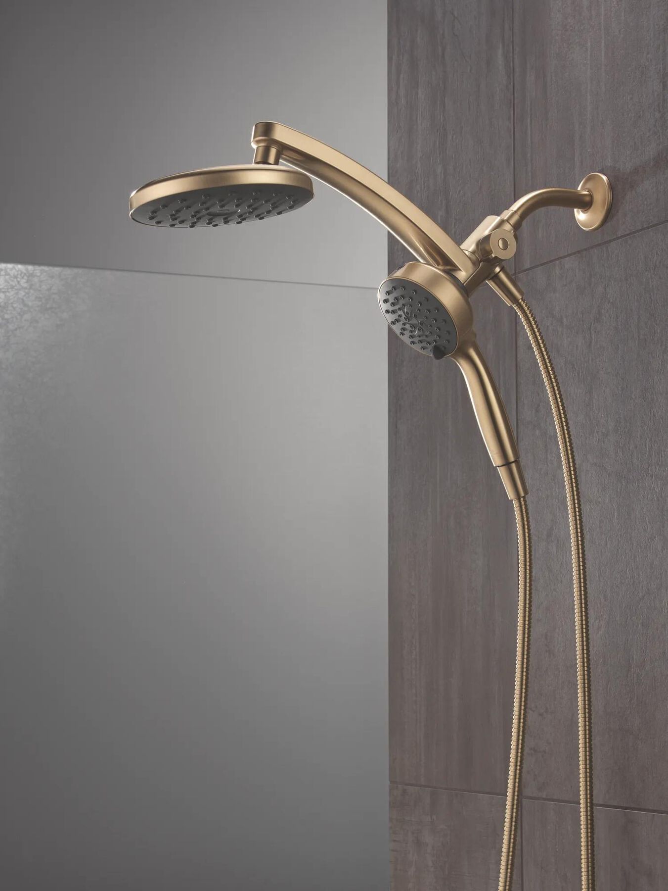 PivotPro&trade; 3-in-1 Combination Shower with TouchClean&reg; Spray Face