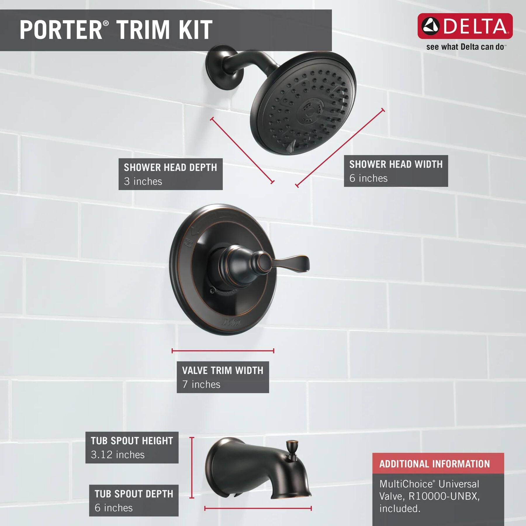 Monitor&reg; 14 Series Tub & Shower