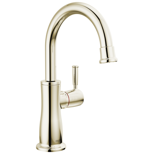 浄水器・整水器 DELTA kitchen faucet Traditional Instant Hot Water Dispenser in Polished Nickel 1960LF