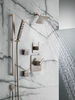 H<sub>2</sub>Okinetic&reg; Single-Setting Slide Bar Hand Shower